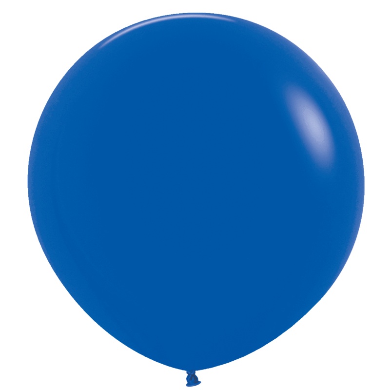 Fashion Royal Blue 24 Latex Balloons (10 count)