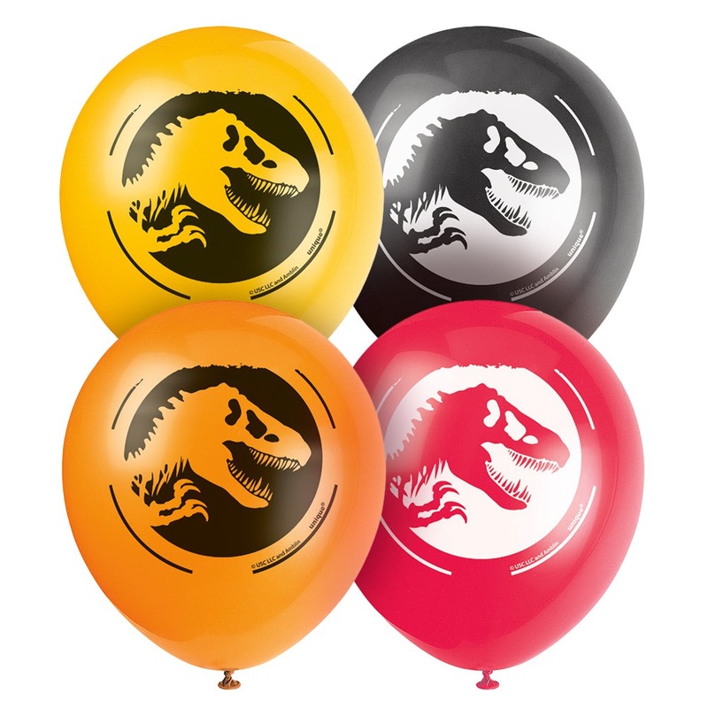 Jurassic World 3 12 Latex Balloons (8 count)