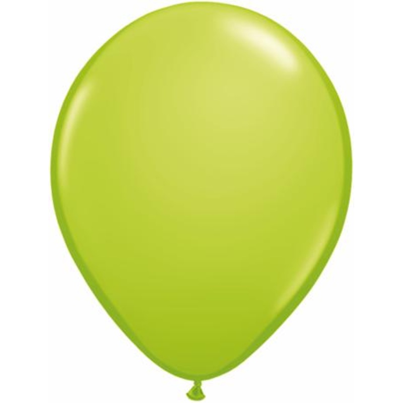 Lime Green 16 Latex Balloons (50 count)