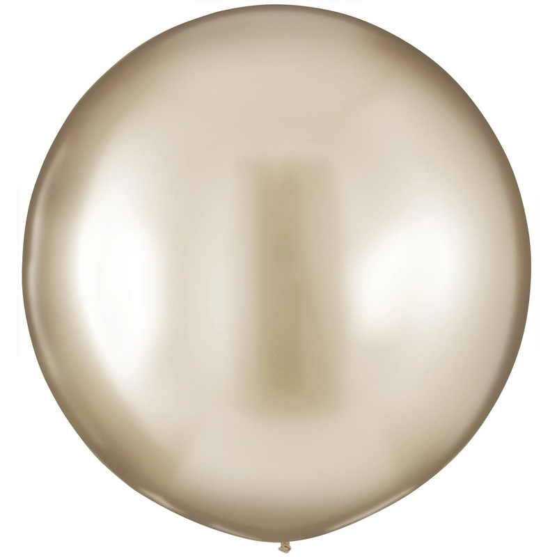 Luxaire Metallic Prosecco 24 Latex Balloons (4 count)