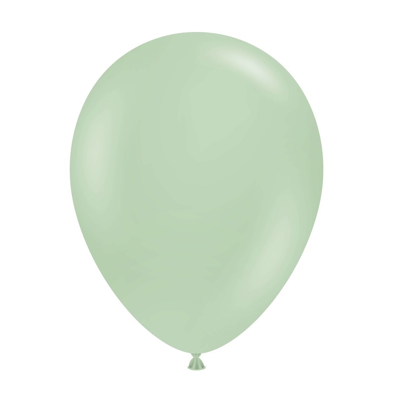 Meadow Green 24 Latex Balloons (25 count)
