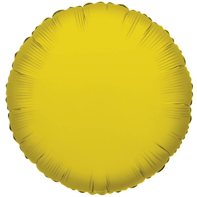 Metallic Gold Round 9 Balloons (10 count)