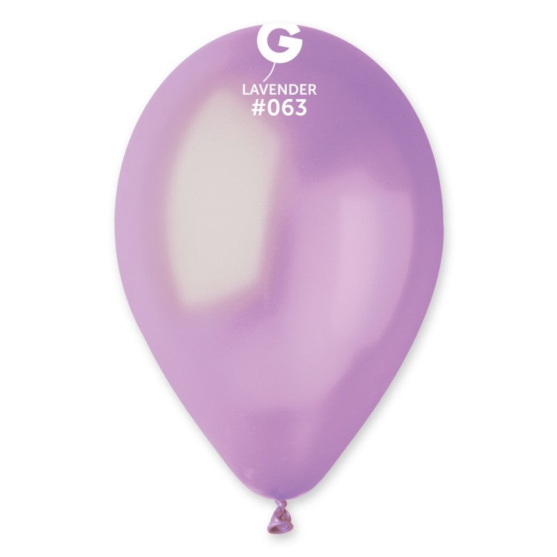 Metallic Metal Lavender 12 Latex Balloons (50 count)