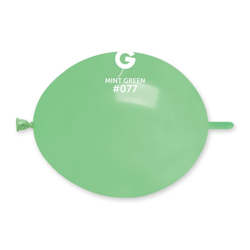 Mint Green G-Link 6 Latex Balloons (100 count)