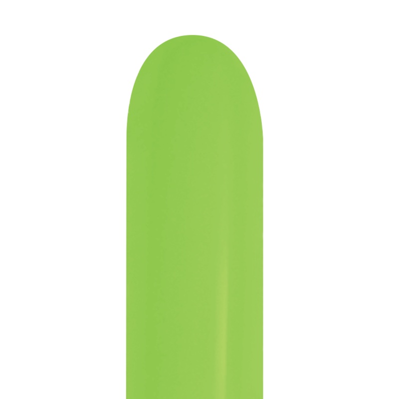 Neon Green 260B Latex Balloons (50 count)