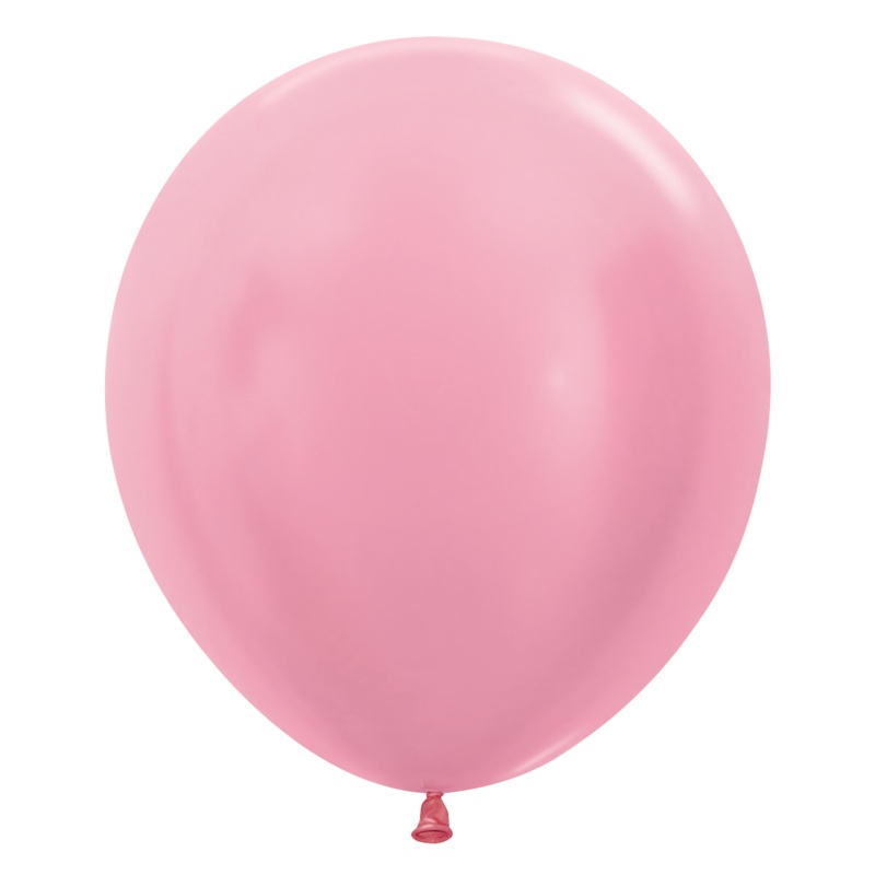 Pearl Pink 18 Latex Balloons (25 count)
