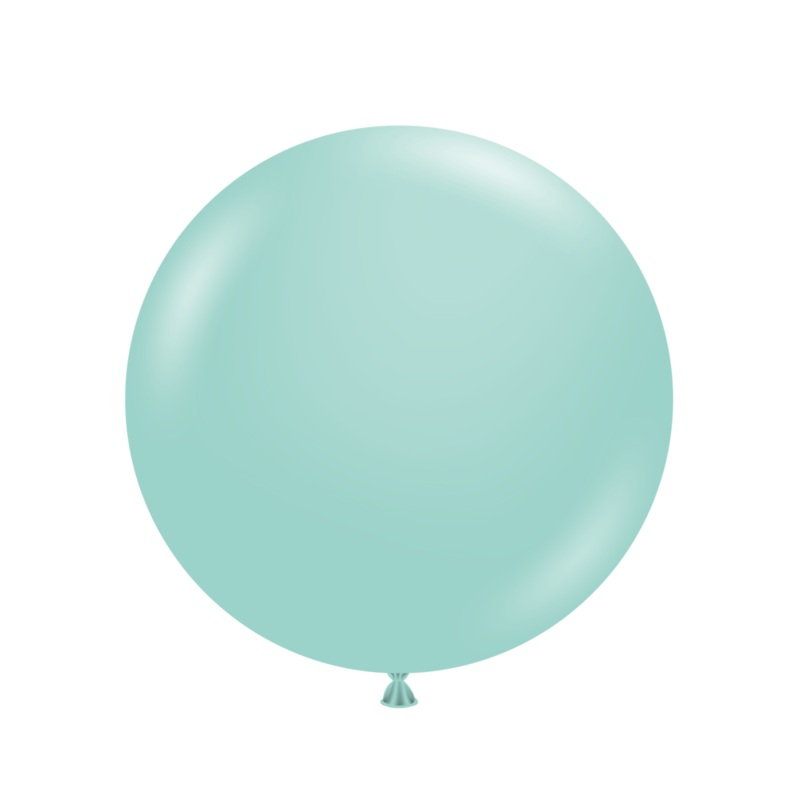 Sea Glass 24 Latex Balloon (3 count)