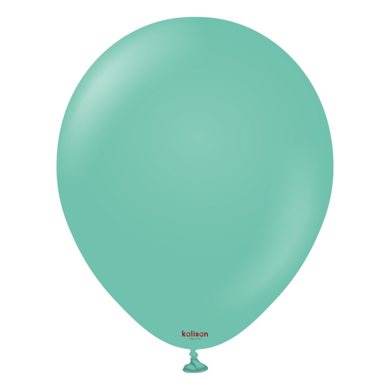 Sea Green 18 Latex Balloons (25 count)