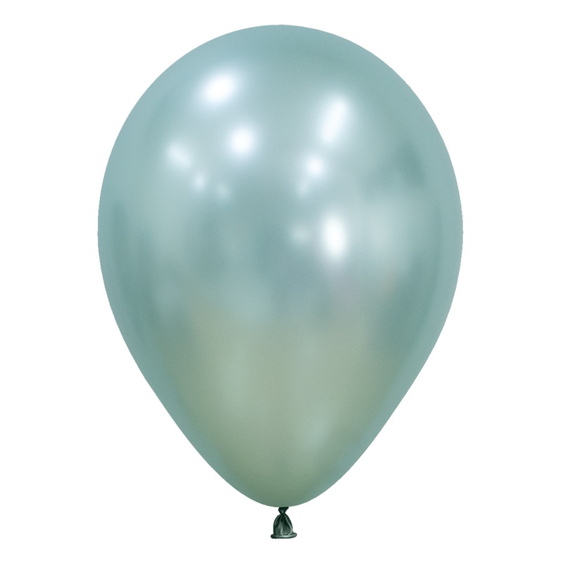 Silk Cool Mint Green 5 Latex Balloons (100 count)