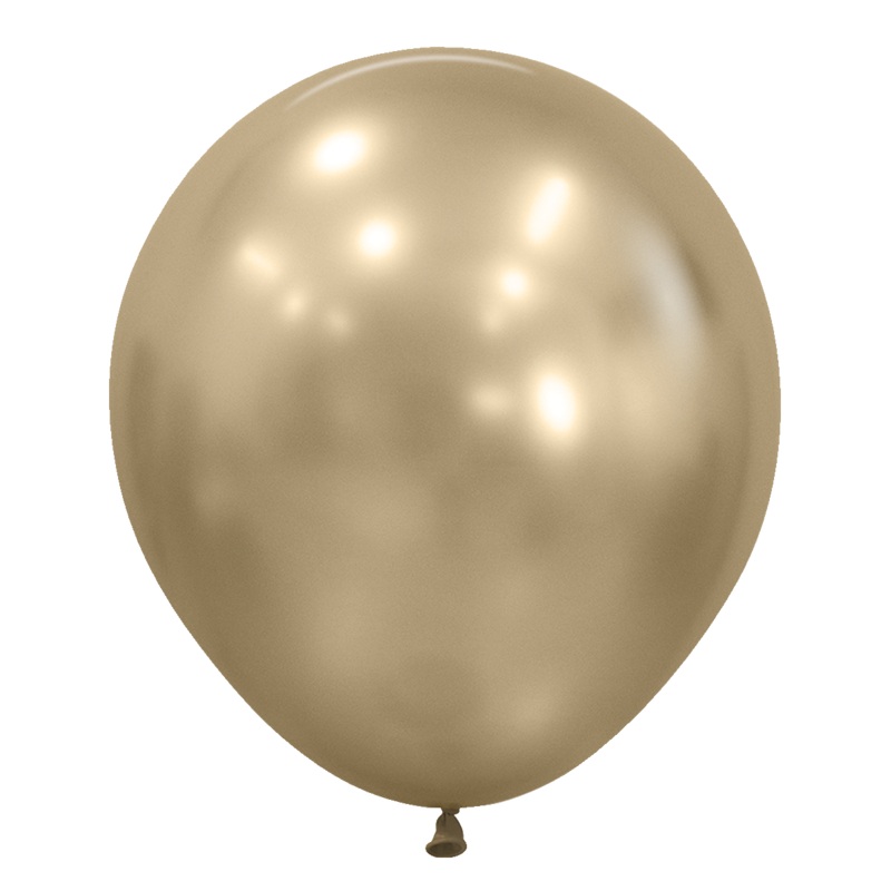 Silk Gold Dust 18 Latex Balloons (25 count)
