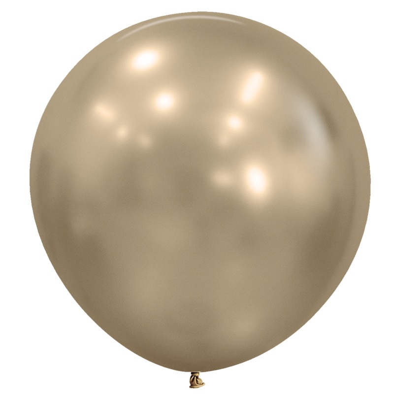 Silk Gold Dust 24 Latex Balloons (10 count)