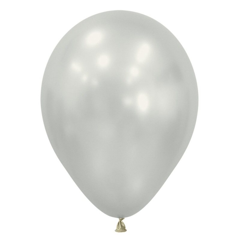 Silk Oyster White 11" Latex Balloons (25 count)