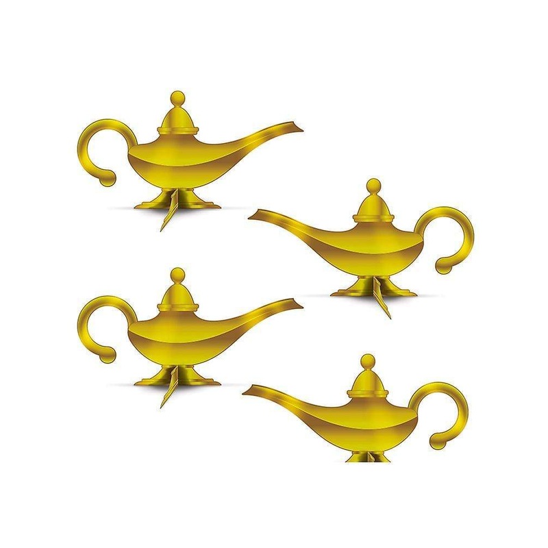 3D Foil Lamp Centerpieces (4 count)