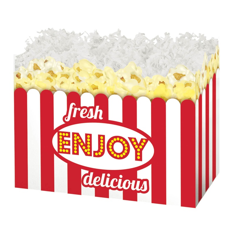 6.75 x 4 x 5" Small Box - Popcorn