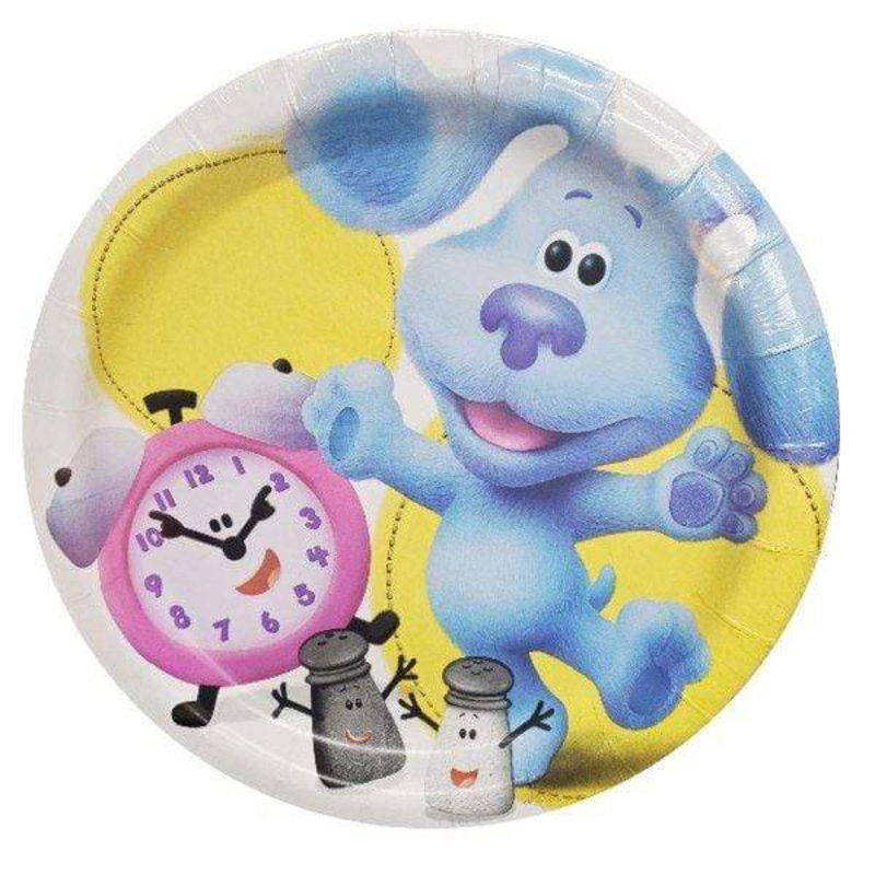 Blues Clues and You Plates 7 (8 count)