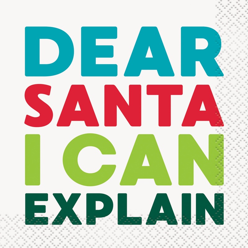 Dear Santa I Can Explain Napkins 5 (16 count)