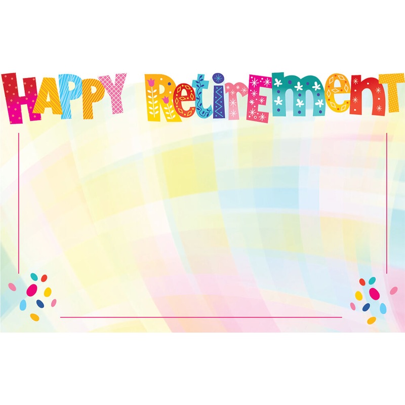 Enclosure Card - Retirement (50 count)