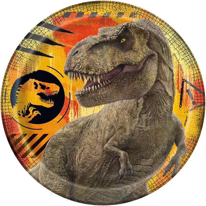 Jurassic Dominion Paper Plates 7 (8 count)