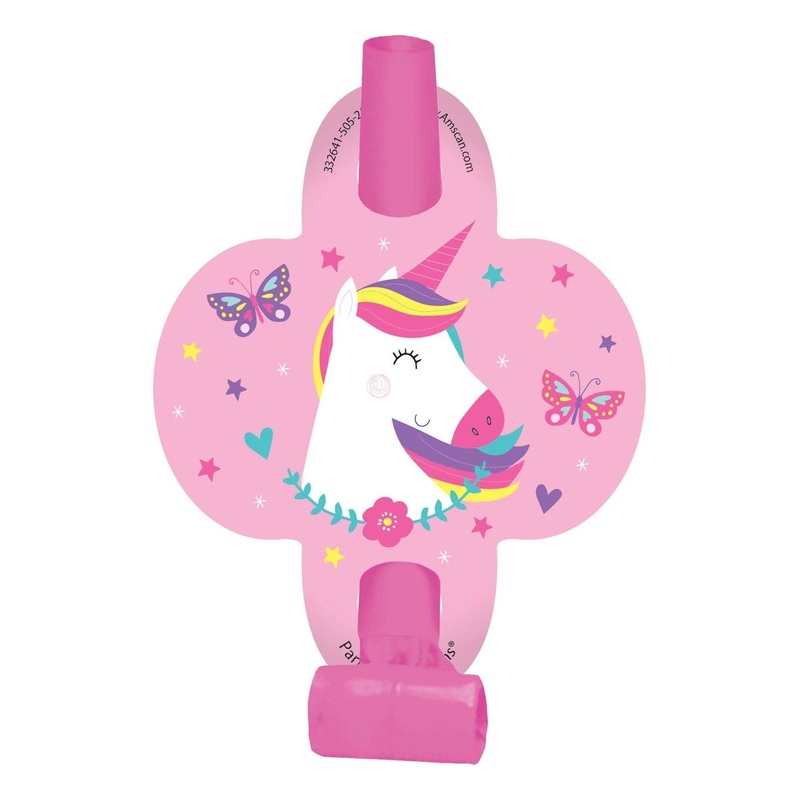 Unicorn Birthday Blowouts (8 count)