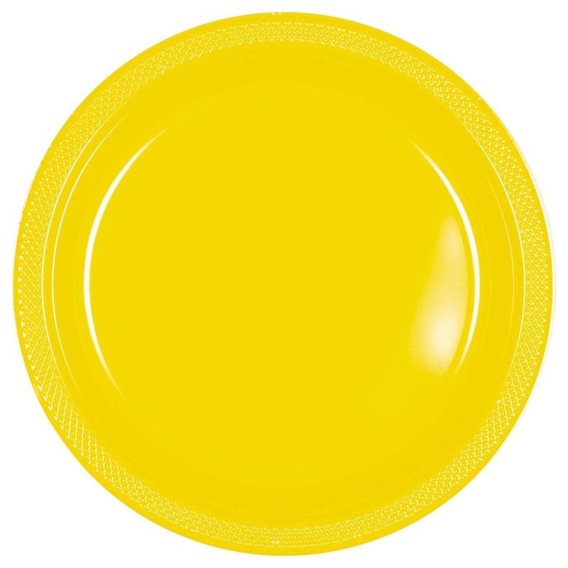 Ylw Snshn 10.25in Plates 20ct 25 (20 count)