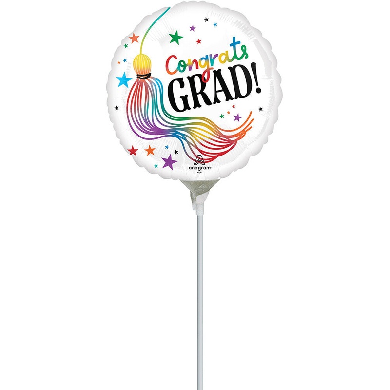 Grad Playful Wiggles 9" Air-fill Balloon (requires heat sealing)
