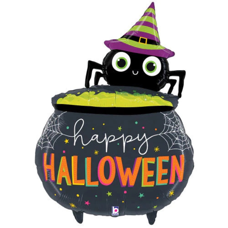 Halloween Spider Cauldron 44 Balloon