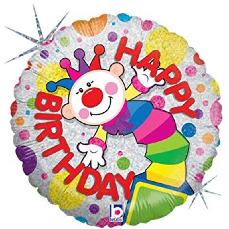 Happy Birthday Jack In The Box 18 Balloon