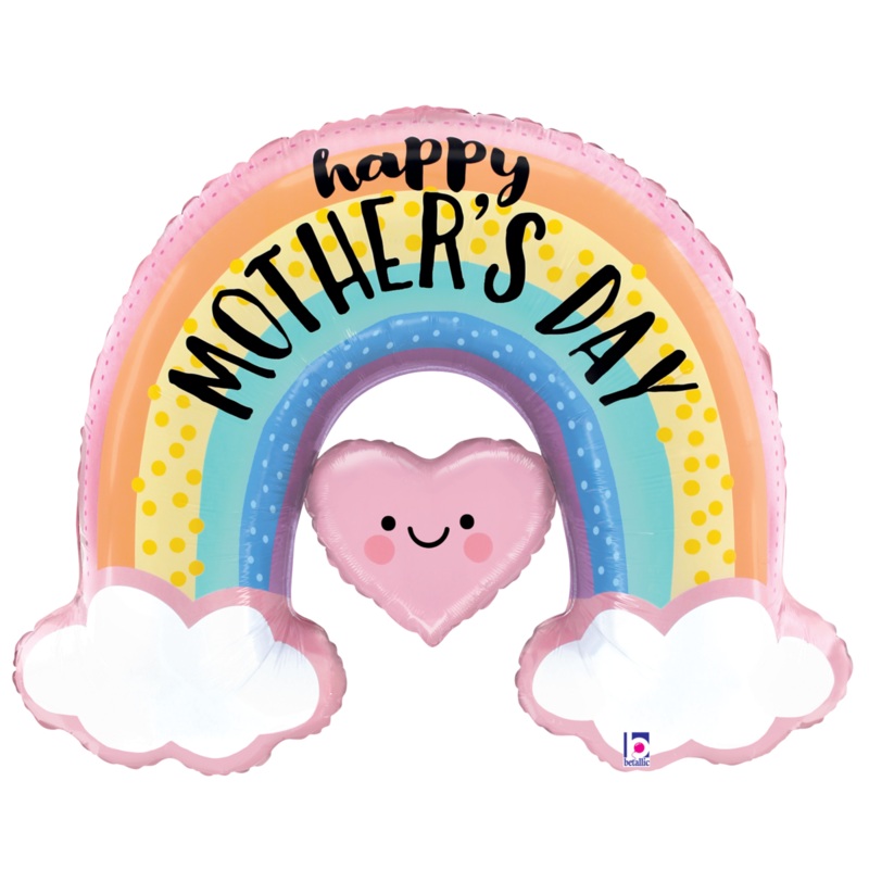 Happy Mother's Day Pastel Rainbow 29 Balloon