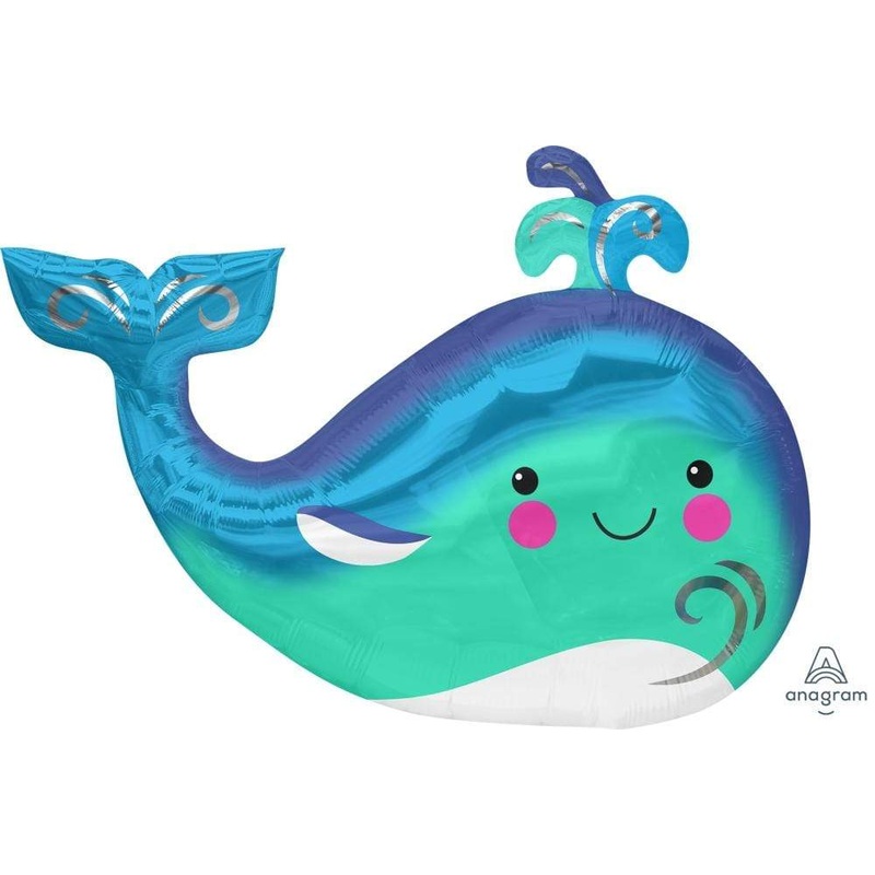 Happy Whale 34 Balloon