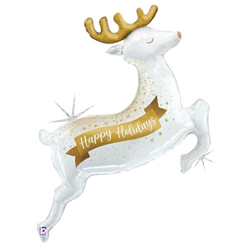 Holiday Reindeer 48 Balloon