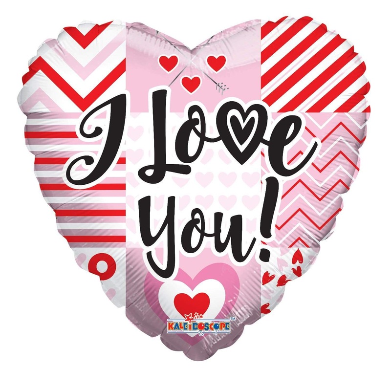 I Love You Lines 18 Balloon
