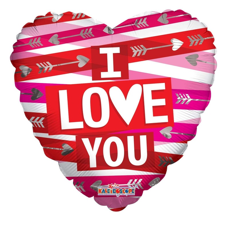 I Love You Many Arrows 18 Balloon