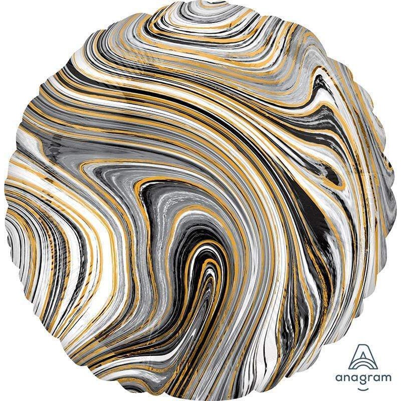 Marblez Black Circle 18 Balloon
