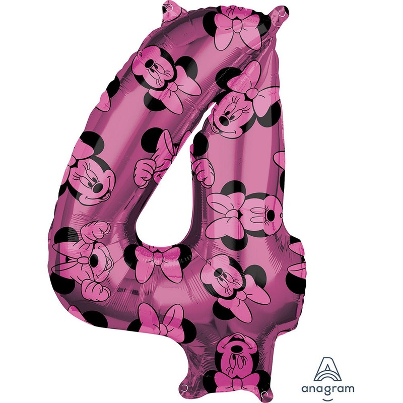 Minnie Mouse Forever Number 4 26 Balloon