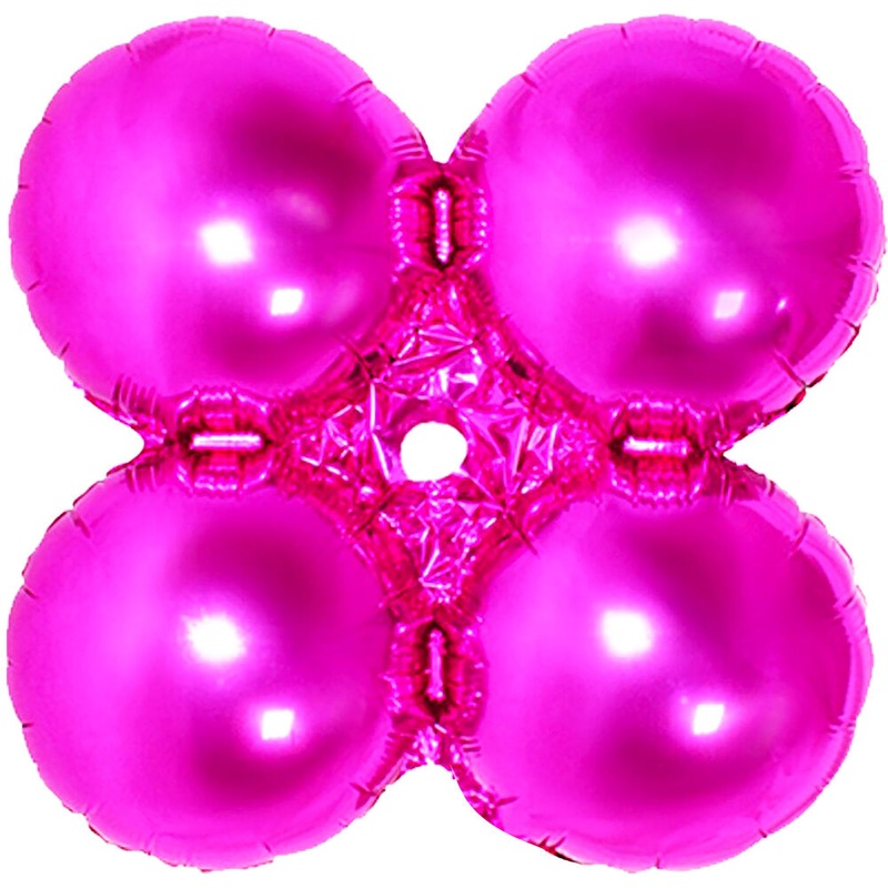 Quad Fuschia 30" Balloon