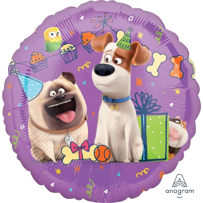 The Secret Life of Pets 17 Foil Balloon
