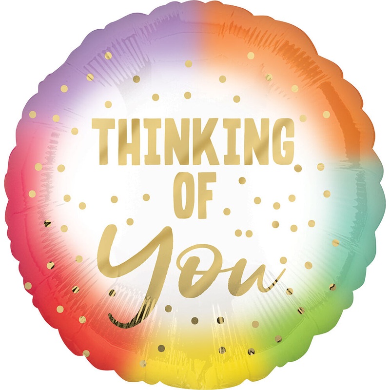 Thinking Of You Ombre 17" Balloon