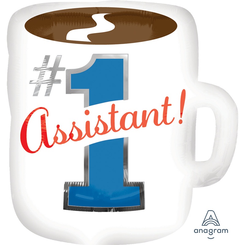 #1 Assistant Coffee Mug 18 Balloon