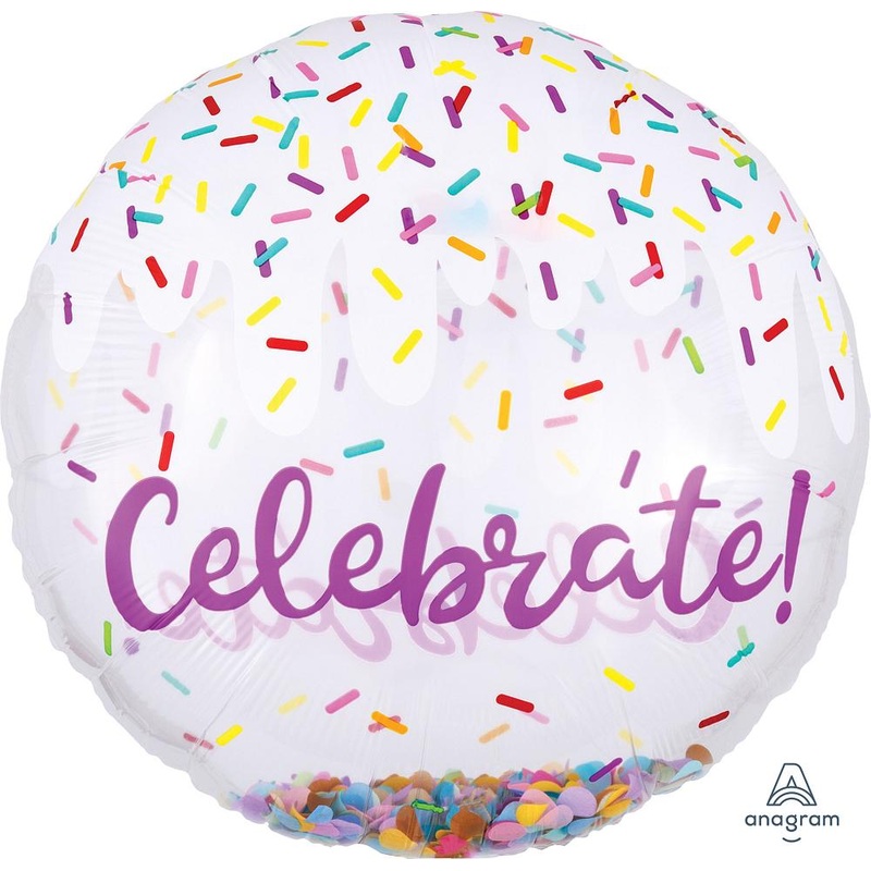 Confetti Balloon Sprinkles Celebrate 28 Balloon