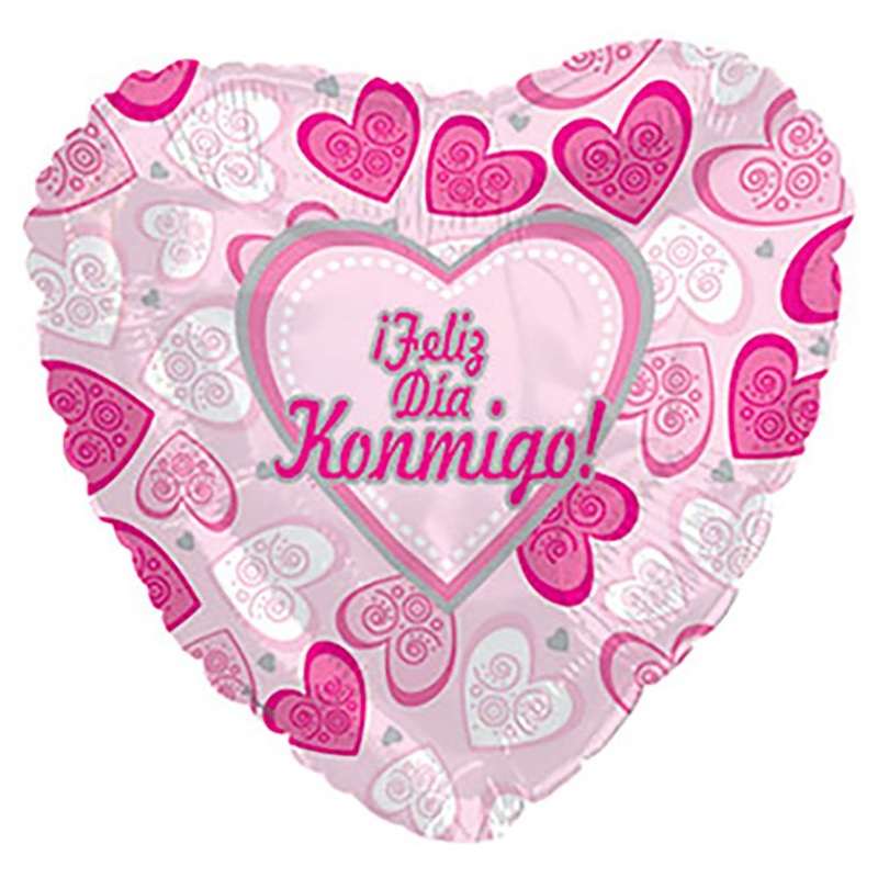 Feliz Da Konmigo 17 Balloon