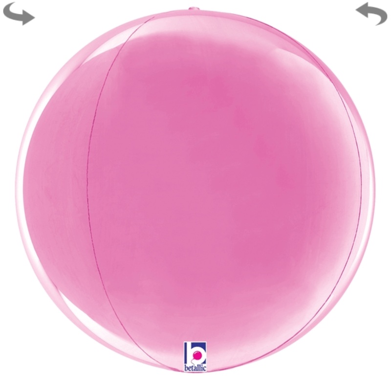 Fuchsia Globe 22 Balloon