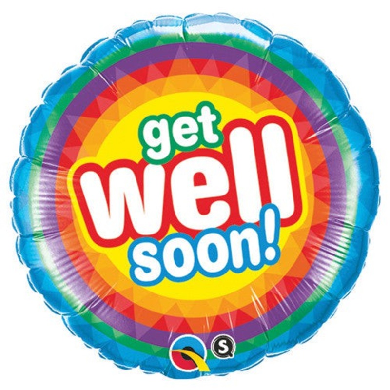 Get Well Soon Radiant 18 Balloon