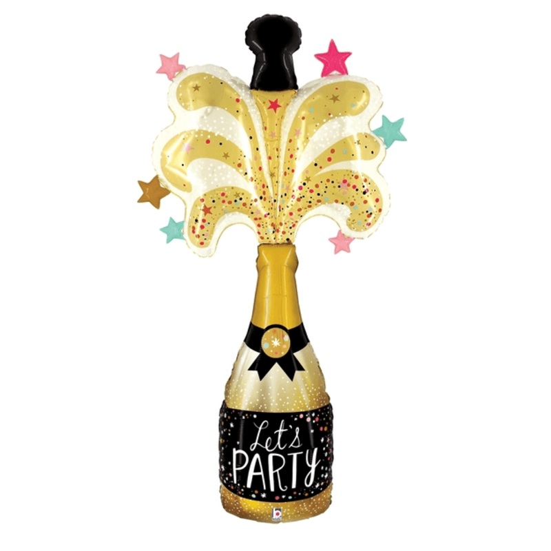 Giant Let's Party Champagne 60 Balloon