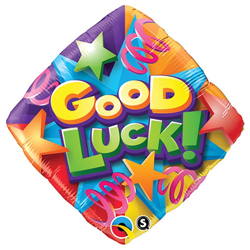 Good Luck Stars & Streamers 18 Balloon