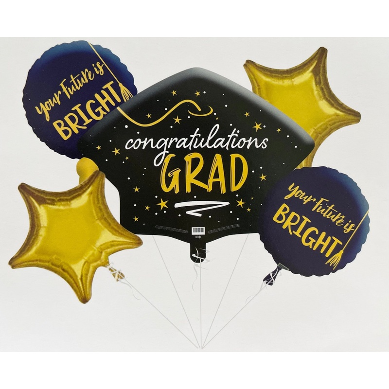 Grad Bright Future Bouquet Balloon