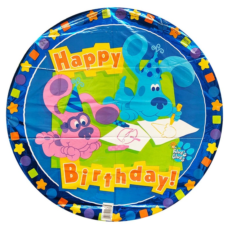 Happy Birthday Blue's Clues & Magenta 18 Balloon