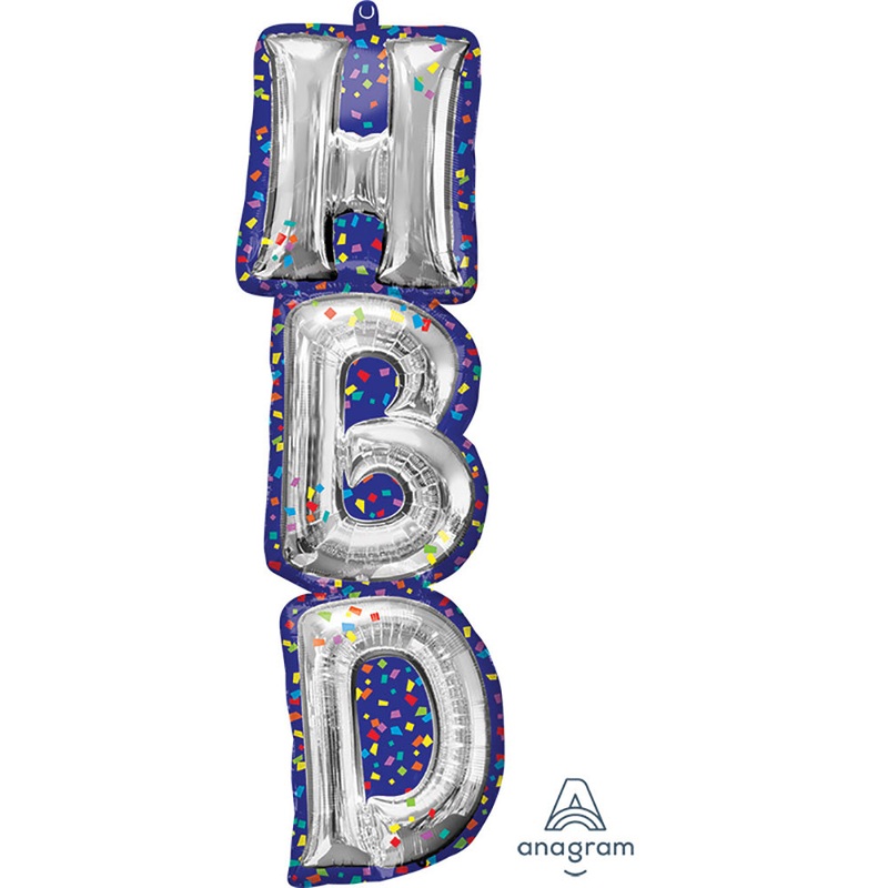 Happy Birthday HBD Balloon Letters 38 Balloon