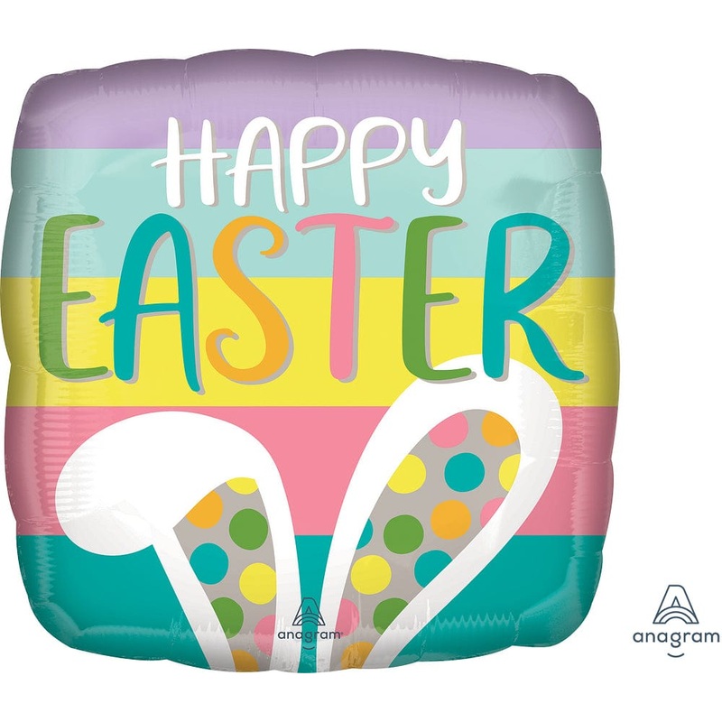 Happy Easter Bunny Ears 18 Balloon