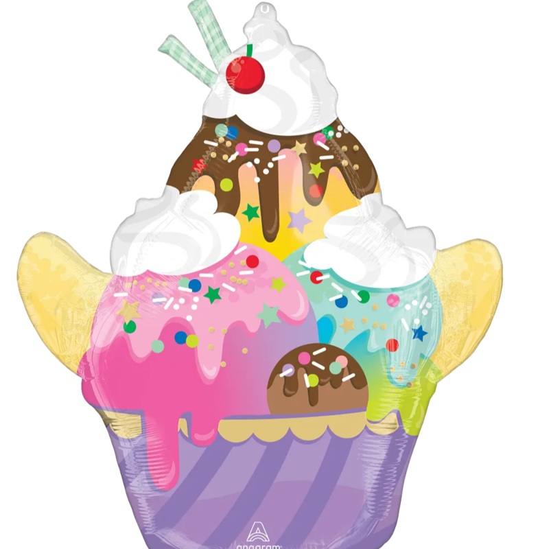 Ice Cream Sundae 26 Balloon