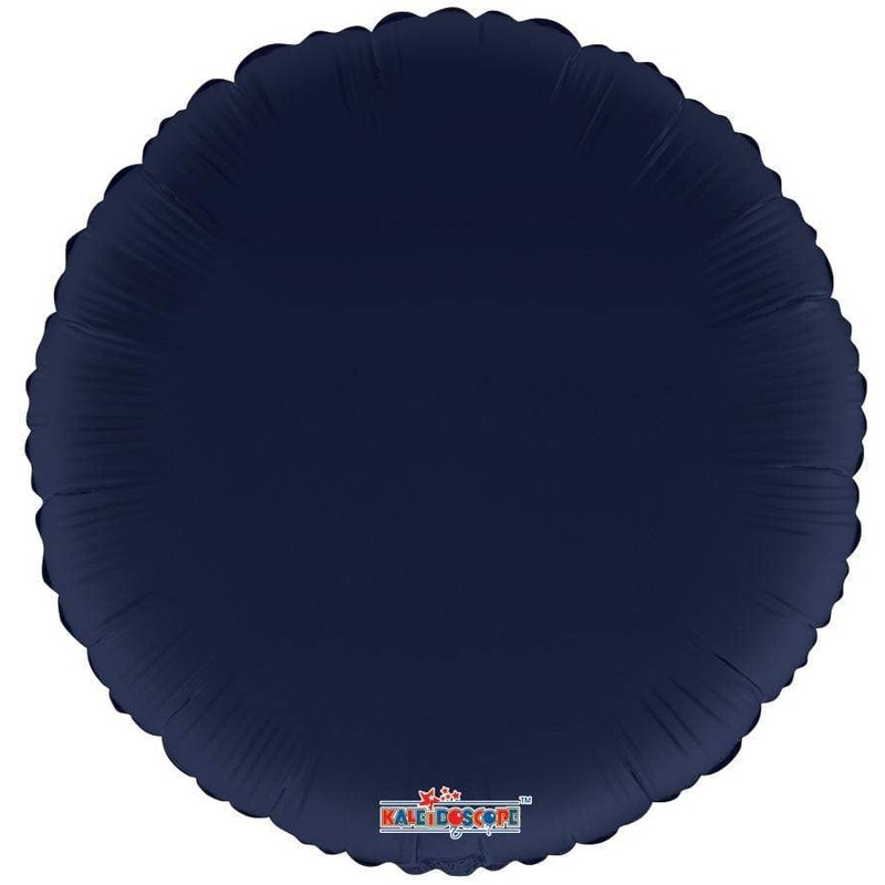 Navy Blue Round 18 Balloon